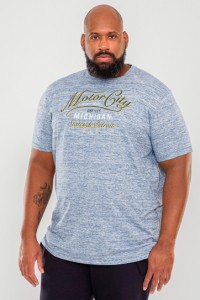 Kurzarm T-Shirt von D555
