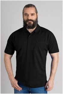 Kurzarm Piqué-Poloshirt von Kitaro.