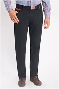 5-Pocket-Baumwollhose EXTRA LANG von D555.