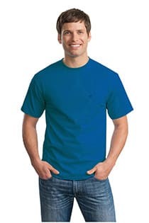 Unifarbiges kurzarm T-Shirt von Casamoda.