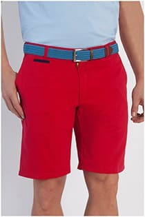 Uni Bermuda Shorts aus Baumwolle von Plus Man.