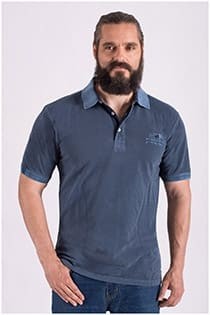 Uni Kurzarm-Polohemd von Redfield.