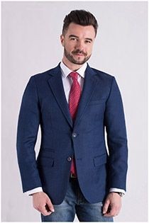 Wollsakko von Plus Man.