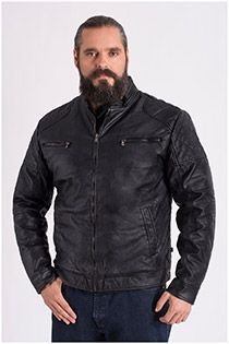 Jacke im Leder-Look von Koyote.