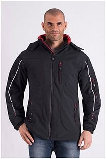 Softshelljacke mit Kapuze von KAM Jeanswear.