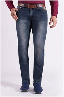 Extra lange 5-Pocket-Stretchjeans von KAM Jeanswear.