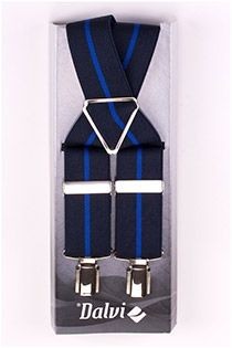 Gestreifte Hosenträger von Dalvi.
