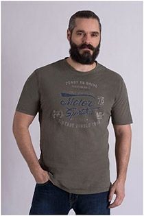 Kurzarm-T-Shirt von Kitaro.