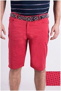 Bedruckte elastische Bermudashorts von Koyote.