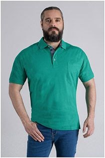 Kurzarm-Piqué-Polohemd von Redfield.