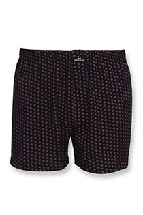 Bedruckte Baumwoll-Boxershorts von Götzburg.