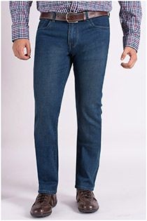 5-Pocket-Jeans von Plusman.