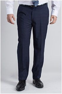 Extra lange Hose aus Viskose ohne Bundfalte