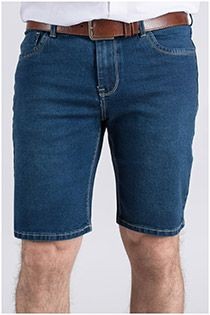 5-pocket stretch bermuda von Plusman