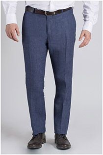Leinen-Freizeithose von Plusman.