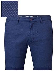 Elastische Shorts von D555 mit Allover-Print