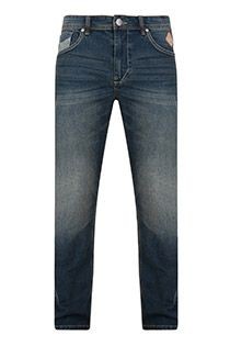Extra lange 7-Pocket-Stretchjeans von KAM Jeanswear.