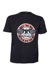 Aerosmith Kurzarm-T-Shirt von Replika.