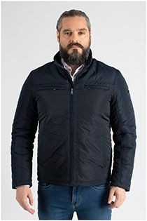 Mikrofaser-Winterjacke von Plus Man