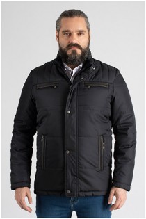 Sportliche Winterjacke mit großen Taschen von Plusman