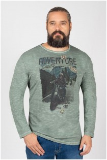 Langarm-Racershirt von Kitaro