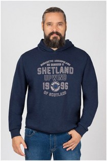Kitaro Hoodie mit Brustprint