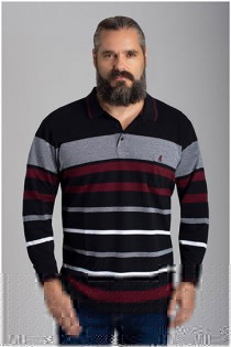Gestreiftes Piqué-Polo von Forestal