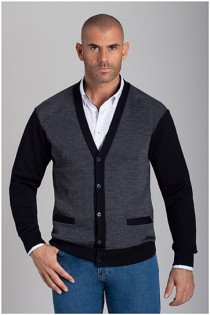 Woll-Strickjacke von Plusman