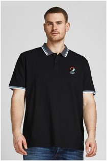 Kurzarm-Polo von Jack & Jones.