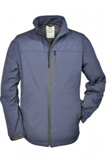 Extra lange Outdoor Softshelljacke von Brigg (wind- und wasserdicht).