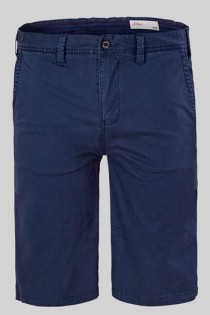s.Oliver elastische Bermuda-Shorts mit Allover-Print