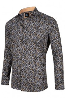 Langarmshirt mit Allover Print von Fortunato