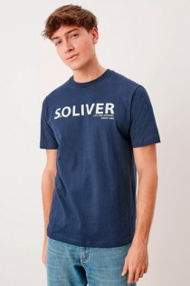 Kurzarm T-Shirt von s.Oliver.