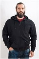 Fleecejacke mit Kapuze von Rockford.