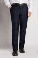 Exekutive Wollhose mit Bundfalte