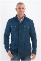 Sportliche dünne Jacke mit Kapuze von Plus Man.