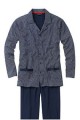 Bedruckter Pyjama aus Baumwolle mit Knopfleiste.