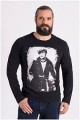 Langarm-T-Shirt mit Marlon Brando-Aufdruck von Redfield.