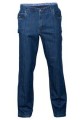 5-Pocket Stretch-Jeanshose von Luigi Morini.