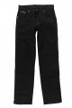 Schwarzer Denim von Wrangler.