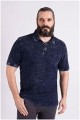 Kurzarm-Polohemd im „abgetragenen Look“ von Hajo.