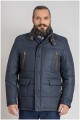 Winterjacke mit Doppelverschluss von Plus Man.