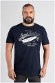 Kurzarm-T-Shirt mit Brustprint von Kitaro.