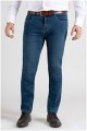 5-Pocket elastische Jeanshose von Plus Man.