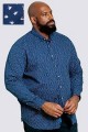Bedrucktes Langarmshirt von D555